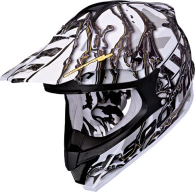 SCORPION VX-34 OIL HELMET -  Dirt Bike & Motocross Protective Gear 