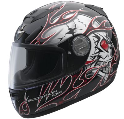 SCORPION EXO-700 HELMET - CRACKHEAD