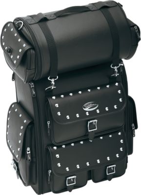 SADDLEMEN EX2200S DESPERADO SISSY BAR BAG -  Cruiser Luggage And Racks 