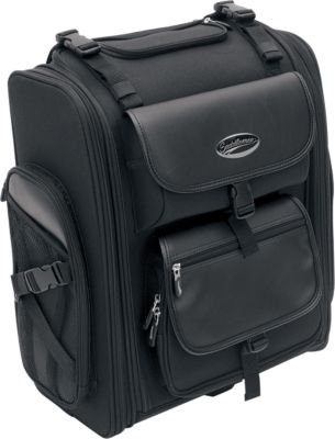 SADDLEMEN S2200E EXPANDABLE SISSY BAR BAG - Cruiser Sissy Bar Bags