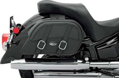 SADDLEMEN DRIFTER SLANT SADDLEBAGS - THROW OVER