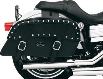 SADDLEMEN DESPERADO SLANT SADDLEBAGS - THROW OVER