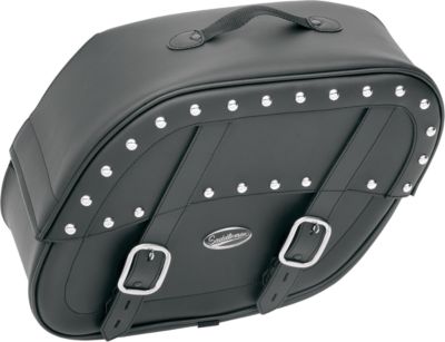 SADDLEMEN DESPERADO SADDLEBAGS WITH SHOCK CUTAWAY