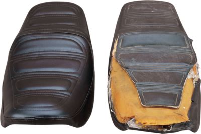 SADDLEMEN SADDLE SKINS SEAT COVER - GREY