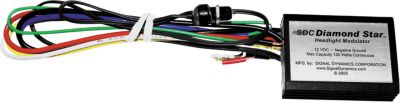 SIGNAL DYNAMICS DIAMOND STAR HEADLIGHT MODULATOR WITH HEADS UP ALERT -  Motorcycle Accent Lighting 