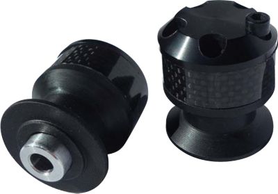SHOGUN MOTORSPORTS CARBON S5 FIBER SWINGARM SLIDERS -  Motorcycle Swingarm Spools 
