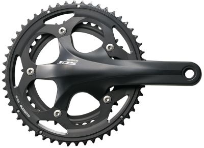 SHIMANO 105 FC-5700 DOUBLE 10-SPEED CRANKSET - 39/53 TOOTH - Metzeler Sportec M3 Rear Tire - 160/60zr17