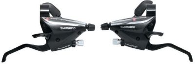 SHIMANO ST-EF65 9-SPEED INTEGRATED SHIFT / BRAKE LEVER SET - Dwt .125 Aluminum Blue Label Front Wheel - 10x5 3b+2n