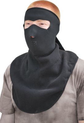 ZAN HEADGEAR NEOPRENE FULL FACE MASK WITH FLEECE NECK SHIELD -  Motorcycle Riding Headwear 