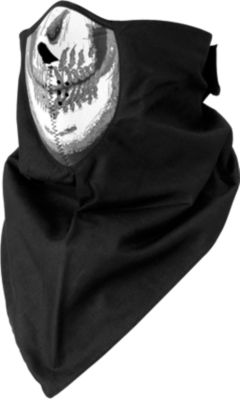 ZAN HEADGEAR NEODANNA - SKULL -  Motorcycle Riding Headwear 