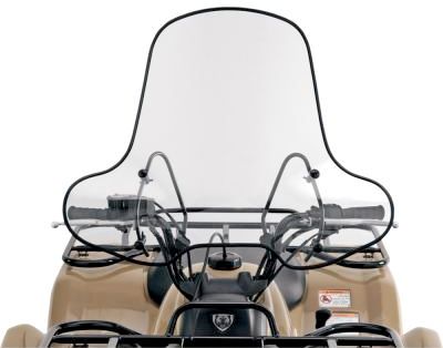 SLIPTREAMER SS-2 BIG COUNTRY ATV WINDSHIELD STANDARD - CLEAR - Utility ATV Wind Shields