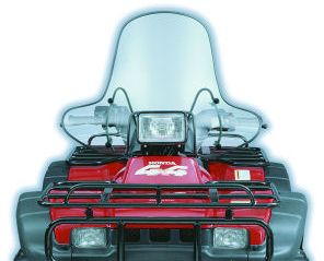 SLIPSTREAMER SS-2 BIG COUNTRY HIGH CUT-OUT ATV WINDSHIELD - CLEAR - Utility ATV Wind Shields