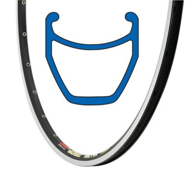 SUN RINGLE ME14A 28 HOLE CLINCHER RIM - 700C - ITP Sandstar Rear Paddle Tire - 20x11-8 - Left Rear