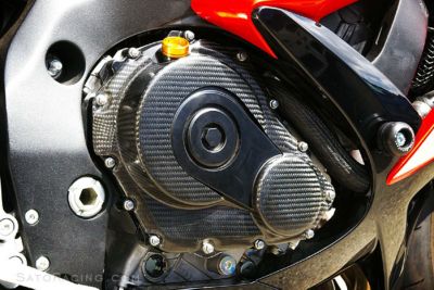 SATO RACING RIGHT ENGINE COVER - GLOSS - Motorcycle Case Covers And Guards