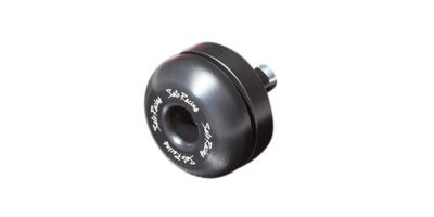 SATO RACING SWINGARM SLIDER - BLACK -  Motorcycle Swingarm Spools 