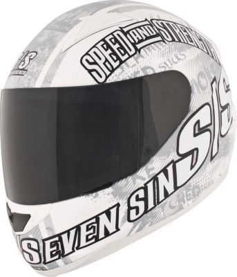SPEED & STRENGTH SS1500 HELMET - SEVEN SINS -  Cruiser Full Face 