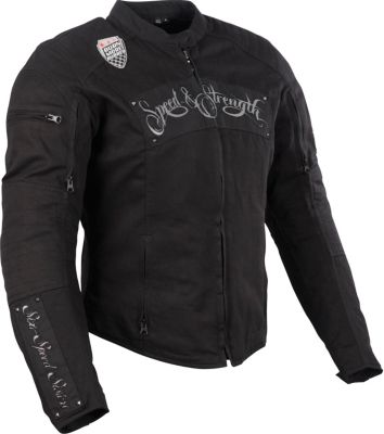 SPEED & STRENGTH WOMEN'S SIX SPEED SISTERS TEXTILE JACKET - Womens Motorcycle Clothing 