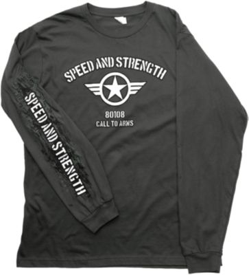 SPEED & STRENGTH CALL TO ARMS LONGSLEEVE T-SHIRT