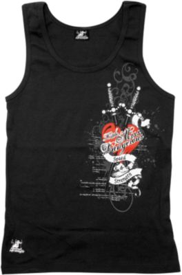 SPEED & STRENGTH WOMEN'S LITTLE MISS DANGEROUS TANK TOP - Womens Cruiser Tank Tops 