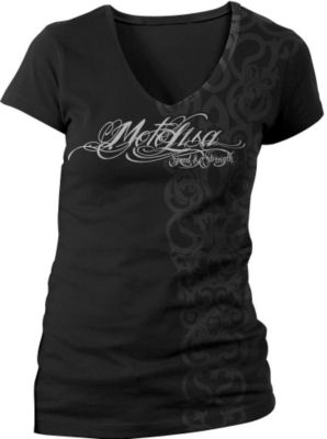 SPEED & STRENGTH WOMEN'S MOTO LISA T-SHIRT -  Casual Cruiser Apparel 