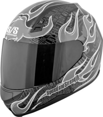 SPEED & STRENGTH SS700 HELMET - TRIAL BY FIRE -  Cruiser Full Face 