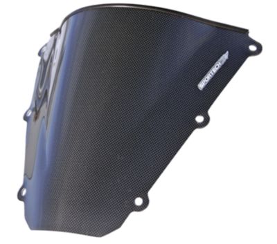 SPORTECH V-FLOW SERIES WINDSCREEN - CARBON LOOK