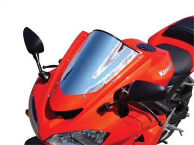 SPORTECH V-FLOW SERIES WINDSCREEN - CHROME - Motorcycle Parts