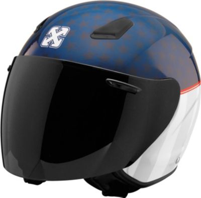 SPARX FC-07 HELMET - AMERICAN -  Cruiser Open Face 