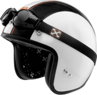 SPARX PEARL HELMET - OUTLAW -  Cruiser Open Face 