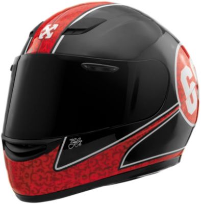 SPARX S07 HELMET - LUCKY 69 -  Cruiser Full Face 