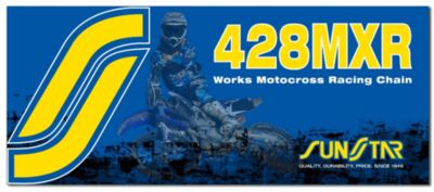 SUNSTAR 428 MXR1 WORKS MX RACING CHAIN - 134 LINKS -  ATV Drive 