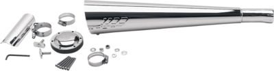 SUPERTRAPP MEGAPHONE SERIES SLIP-ON EXHAUST -  Metric Cruiser Slip On Exhaust Systems 