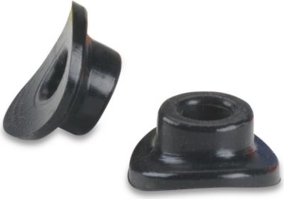 SUNLINE VALVE STEM SUPPORT SEAL - BLACK - Dirt Bike Valve Caps