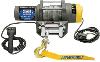SUPERWINCH TERRA 45 WINCH WITH CABLE ROPE - Utility ATV Winches