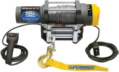 SUPERWINCH TERRA 25 WINCH WITH CABLE ROPE - Utility ATV Winches
