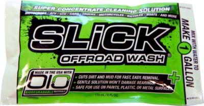 SLICK OFFROAD WASH SUPER CONCENTRATE PACKET - 6 OZ. -  ATV Tools And Maintenance Supplies 