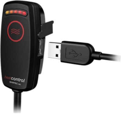 SYMTEC HEAT CONTROLLER WITH USB CHARGER - 