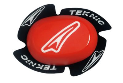 TEKNIC SPEEDSTAR KNEE SLIDER - RED - Motorcycle Race Suit Leathers