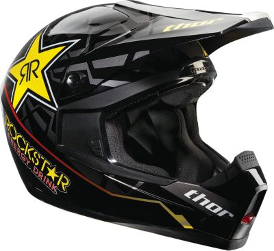2012 THOR QUADRANT HELMET - ROCKSTAR - Dirt Bike Motocross Helmets