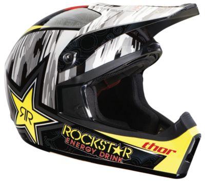 2011 THOR YOUTH QUADRANT HELMET - ROCKSTAR - Discount & Sale ATV Protection Clearance