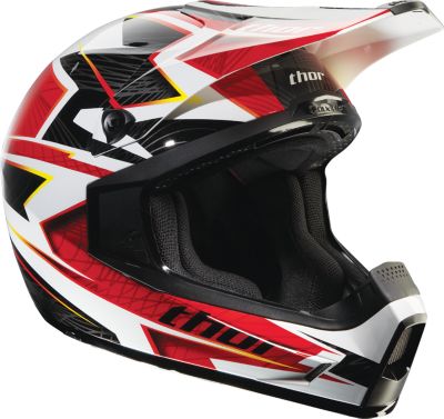 2012 THOR YOUTH QUADRANT HELMET - SPIRAL - Thor Parts & Gear