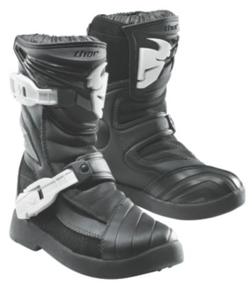 2012 THOR YOUTH QUADRANT JUNIOR BOOTS -  Dirt Bike & Motocross Boots And Accessories 