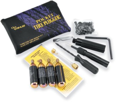 TUBELESS TIRE PLUGGER WITH CO2 - 