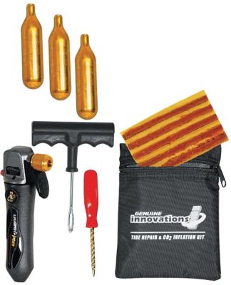 TIRE REPAIR AND INFLATION KIT - Utility ATV Tire And Wheel Tools