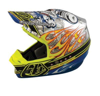 2010 TROY LEE DESIGNS SE2 HELMET - PISTONBONE