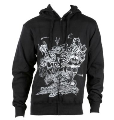  Troy Lee Designs Indy Medusa Fleece Hoody