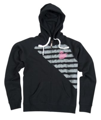 TROY LEE DESIGNS WOMEN'S SKELETON FLEECE ZIP HOODY - Womens Dirt Bike Sweatshirts & Hoodies 