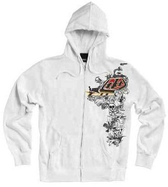 TROY LEE DESIGNS YOUTH HISTORY FLEECE ZIP HOODY - 