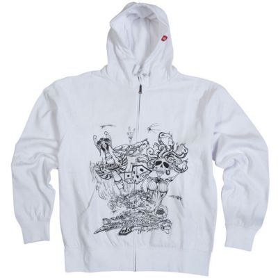  Troy Lee Designs Youth Medusa Fleece Zip Hoody
