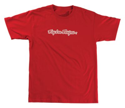 TROY LEE DESIGNS SIGNATURE T-SHIRT - Mens Casual Motocross Dirt Bike T-Shirts 